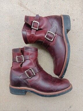 Chippewa Raynard Woman's Engineer Motorcycle Boots Sz 7